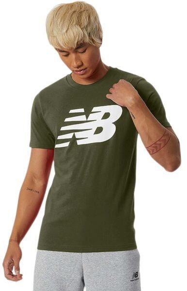 New Balance NB CLASSIC NB TEE Pánske tričko, khaki, veľkosť