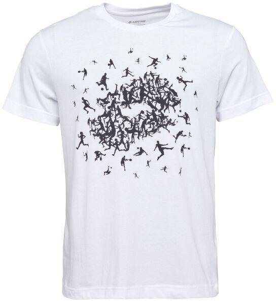 Lotto LOSANGA PLUS IV TEE Pánske tričko, biela, veľkosť