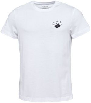 Lotto LOGO FLY TEE Pánske tričko, bílá, veľkosť