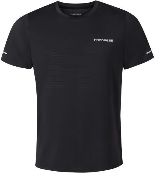PROGRESS PREDATOR Pánske športové tričko, čierna, veľkosť