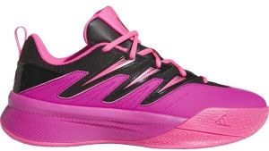 adidas DAME CERTIFIED Pánska basketbalová obuv, ružová, veľkosť 41 1/3