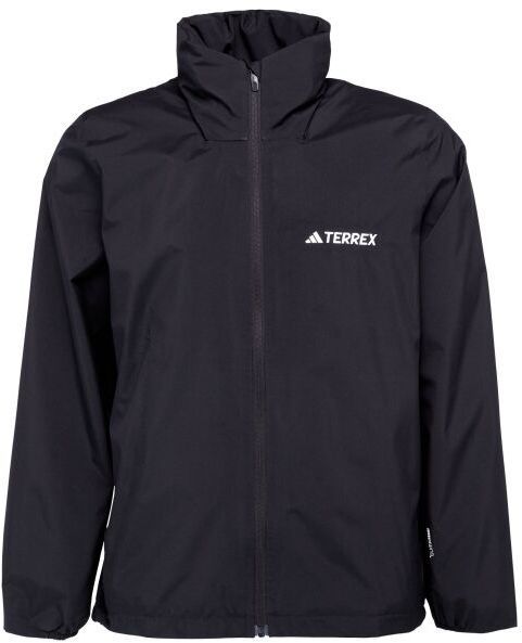 adidas TERREX MULTY 2L RAIN JACKET Pánska outdoorová bunda, čierna, veľkosť