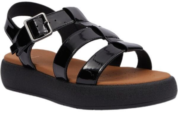 Geox D CAMALEI Dámske sandále, čierna, veľkosť