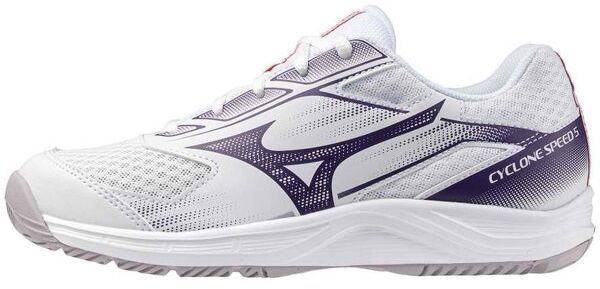 Mizuno CYCLONE SPEED 5 W Dámska halová obuv, biela, veľkosť 42.5