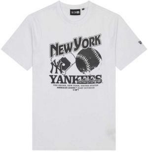 New Era NEW YORK YANKEES MLB Pánske tričko, biela, veľkosť