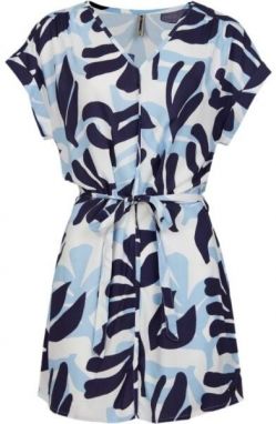 FUNDANGO PALMETTA Dámske šaty, tmavo modrá, veľkosť