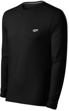 TRIMM BRAVE Pánske tričko s dlhým rukávom, čierna, veľkosť XXXL