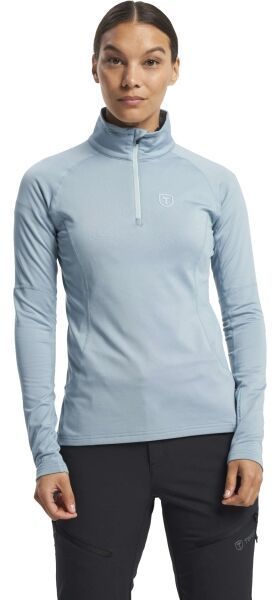 TENSON TXLITE HALF ZIP Dámska mikina, svetlomodrá, veľkosť