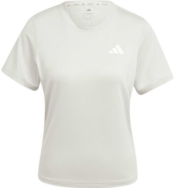 adidas WE 3-STRIPES CREW TEE Dámske tričko, béžová, veľkosť