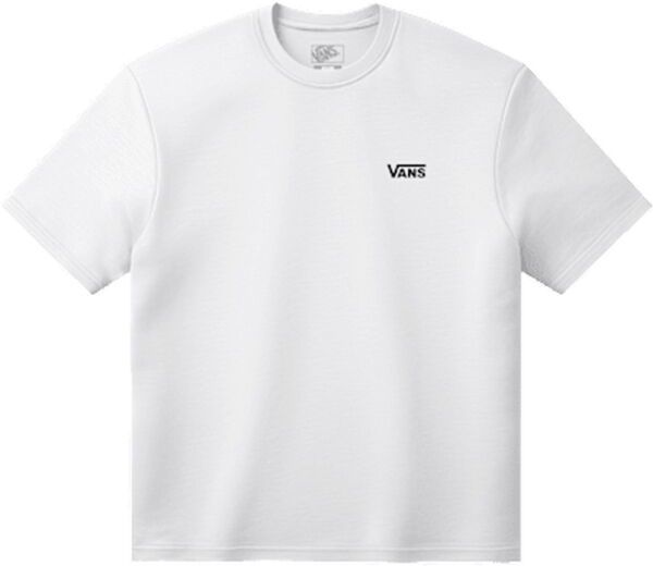 Vans LEFT CHEST SS Pánske tričko, biela, veľkosť