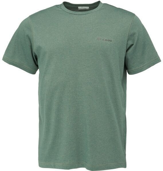 Columbia THISTLETOWN HILLS SHORT SLEEVE Pánske outdoorové tričko, zelená, veľkosť