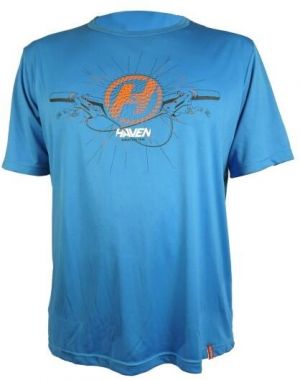 HAVEN NAVAHO II SHORT Pánsky voľný cyklistický dres, modrá, veľkosť