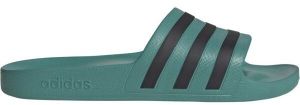 adidas ADILETTE AQUA Pánske šľapky, tmavě zelená, veľkosť 43