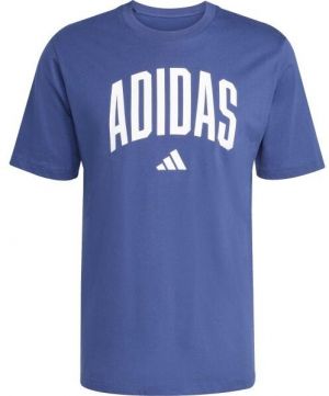 adidas COLLEGIATE TEE Pánske tričko, tmavo modrá, veľkosť