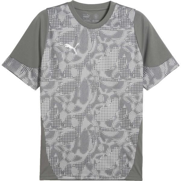 Puma TEAMCUP TRAINING JERSEY Pánsky dres, sivá, veľkosť