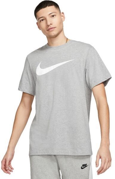 Nike NSW TEE ICON SWOOSH Pánske tričko, sivá, veľkosť