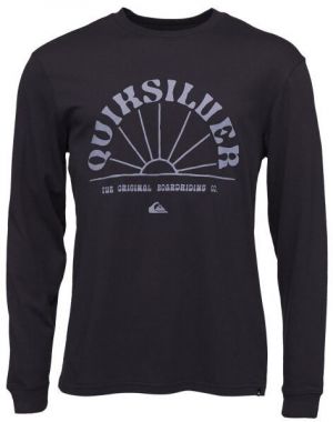 Quiksilver RAYS FOR DAYS LS Pánske tričko, tmavo modrá, veľkosť