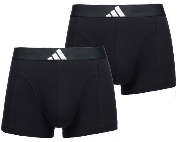adidas TRUNK 2 PACK Pánske boxerky, čierna, veľkosť