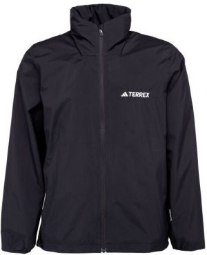 adidas TERREX MULTY 2L RAIN JACKET Pánska outdoorová bunda, čierna, veľkosť