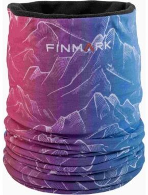 Finmark MULTIFUNCTIONAL SCARF WITH FLEECE Multifunkčná šatka, mix, veľkosť
