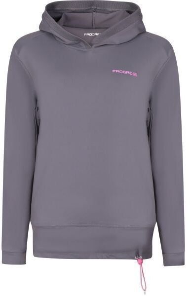 PROGRESS DOMINANTA Dámska mikina s kapucňou, sivá, veľkosť