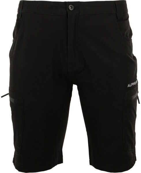 ALPINE PRO HERS Pánske šortky, čierna, veľkosť