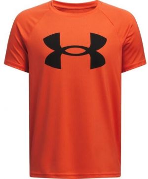 Under Armour TECH BIG LOGO SS Chlapčenské tričko, oranžová, veľkosť L