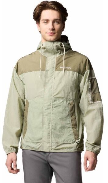 Columbia CHALLENGER WINDBREAKER Pánska vetrovka, svetlo zelená, veľkosť