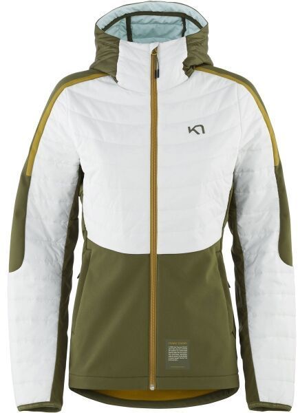 KARI TRAA VOSS HYBRID Dámska športová bunda, biela, veľkosť