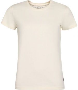 NAX DOLLA Dámske tričko, béžová, veľkosť