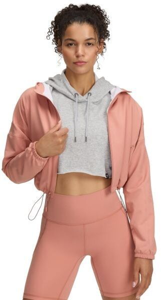 Under Armour UNSTOPPABLE WOVEN JACKET Dámska bunda, ružová, veľkosť