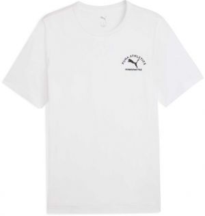Puma CLASSIC GRAPHIC TEE Pánske tričko, biela, veľkosť