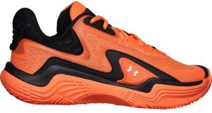 Under Armour SPAWN 7 Pánska basketbalová obuv, oranžová, veľkosť 45