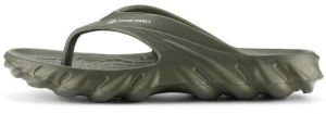 ALPINE PRO LORCEN Pánske žabky, khaki, veľkosť