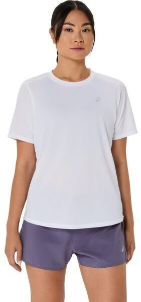ASICS CORE SS TOP Dámske bežecké tričko, biela, veľkosť