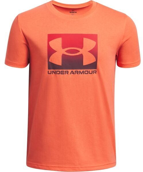 Under Armour BOXED SPORTS Chlapčenské tričko, oranžová, veľkosť L