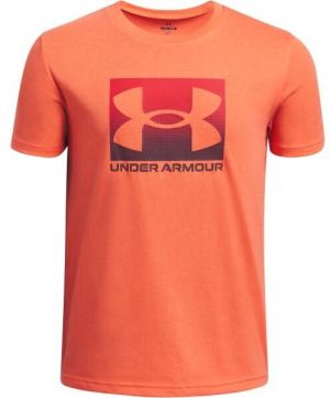 Under Armour BOXED SPORTS Chlapčenské tričko, oranžová, veľkosť L