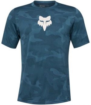 Fox RANGER TRU DRI SS Pánsky cyklistický dres, tmavo modrá, veľkosť
