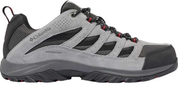 Columbia CRESTWOOD WATERPROOF M Pánska outdoorová obuv, sivá, veľkosť 42