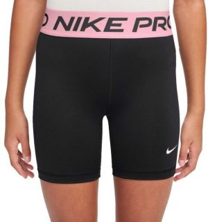 Nike PRO Dievčenské krátke nohavice, čierna, veľkosť