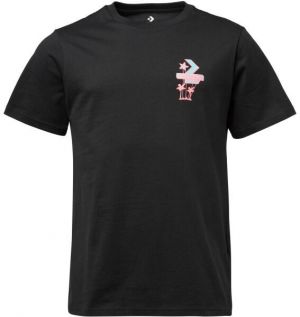 Converse MOTEL Pánske tričko, čierna, veľkosť