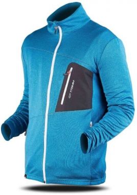 TRIMM MICRON Pánska mikina, modrá, veľkosť XXXL