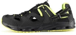 ALPINE PRO FIER Pánske sandále, čierna, veľkosť