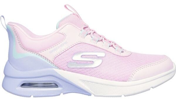 Skechers MICROSPEC MAX Dievčenská športová obuv, ružová, veľkosť
