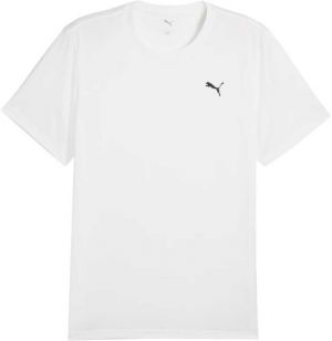 Puma M TAD ESSENTIALS SOLID CAT TEE Pánske tričko, biela, veľkosť