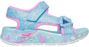 Skechers S LIGHTS - MERMAID DREAMS SAND Dievčenské sandále, svetlomodrá, veľkosť