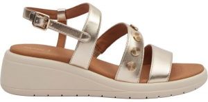 Geox D MELICONIA Dámske sandále, zlatá, veľkosť