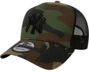 New Era KIDS CLEAN 9FORTY EF TRUCKER NEYYAN Detská šiltovka, khaki, veľkosť