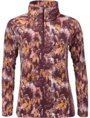 Columbia GLACIAL IV 1/2 ZIP Dámska mikina, vínová, veľkosť