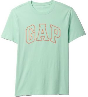 GAP BASIC LOGO Pánske tričko, svetlo zelená, veľkosť
